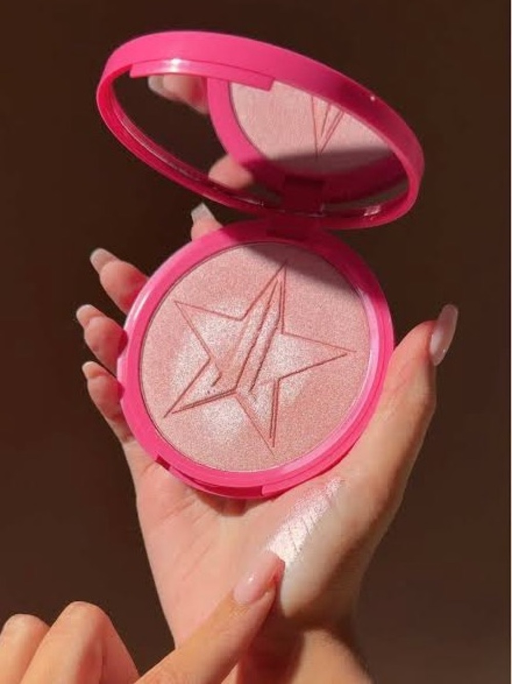 RARE discontinued Jeffree Star Cosmetics Skin Frost highlighter peach goddess